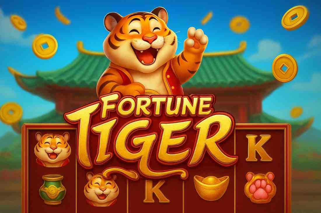 Fortune Tiger slot game com tema oriental no QDQD